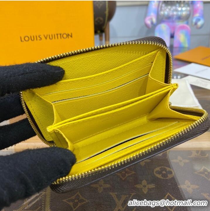 Good Product Louis Vuitton ZIPPY COIN PURSE M81629 Yellow