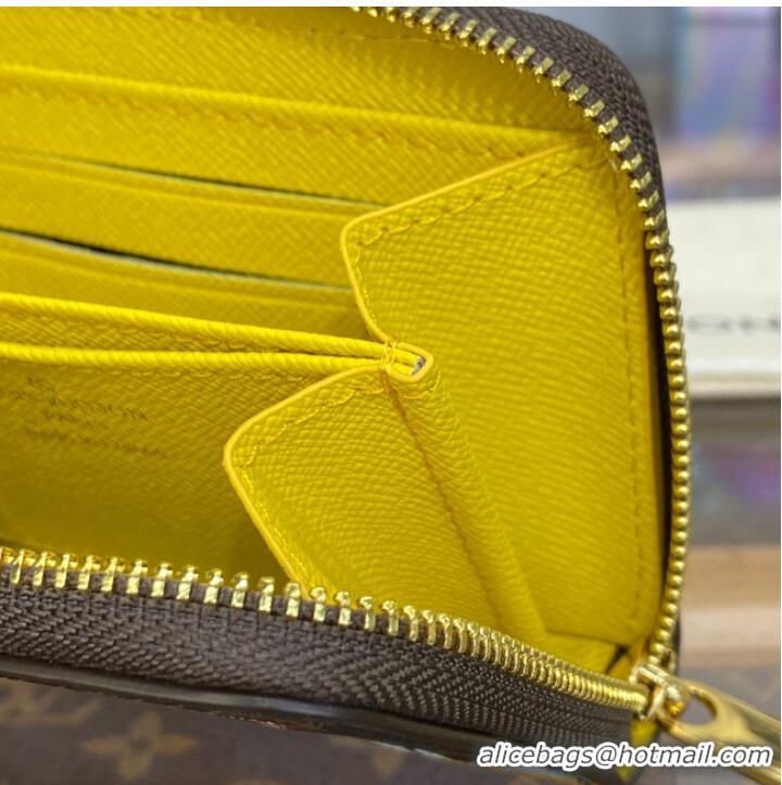 Good Product Louis Vuitton ZIPPY COIN PURSE M81629 Yellow