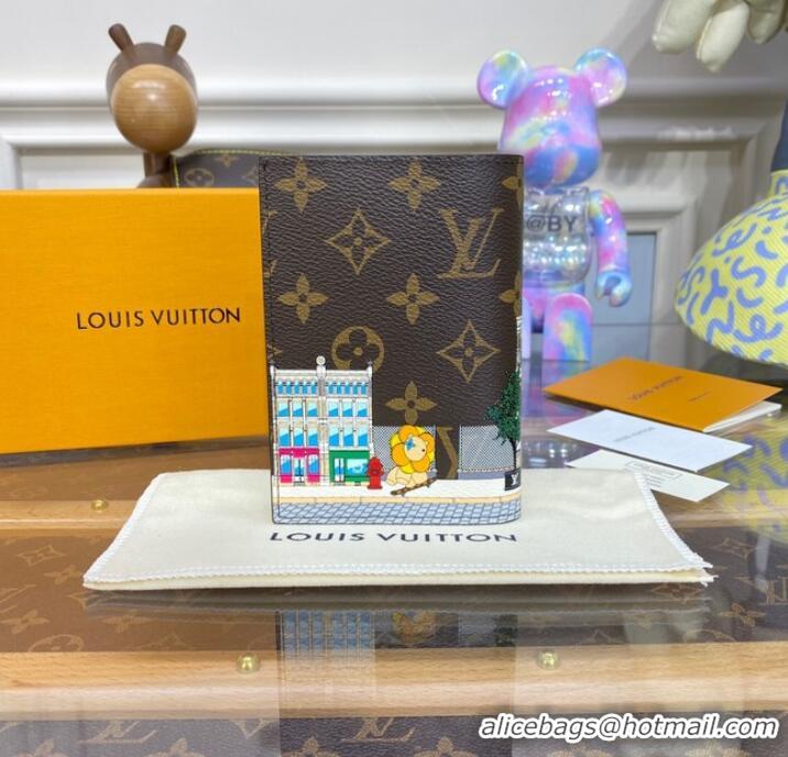 Top Quality Louis Vuitton PASSPORT COVER M81614 yellow