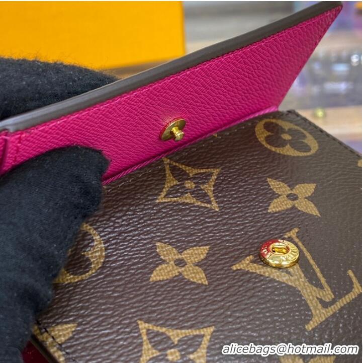 Pretty Style Louis Vuitton VICTORINE WALLET M81638 Orchidee Purple