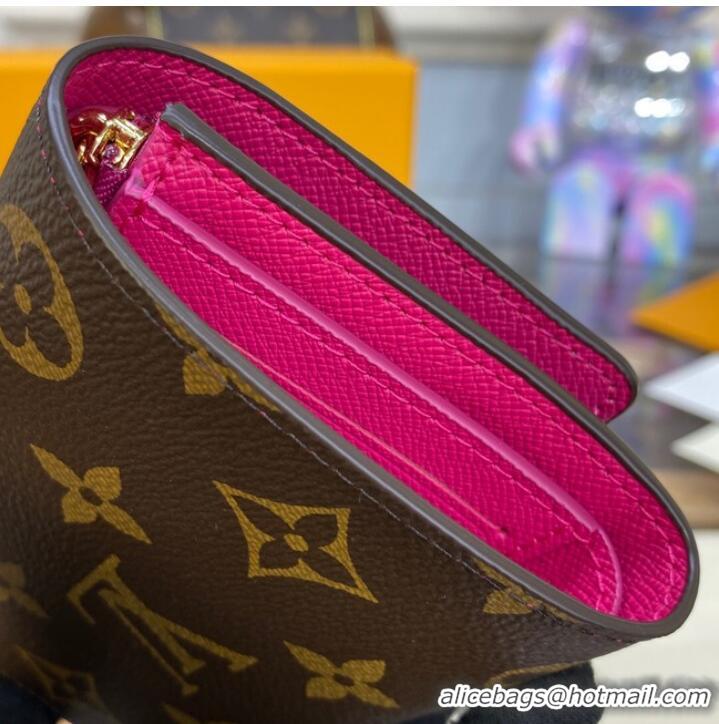 Pretty Style Louis Vuitton VICTORINE WALLET M81638 Orchidee Purple