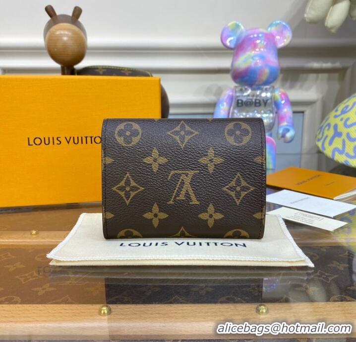 Pretty Style Louis Vuitton VICTORINE WALLET M81638 Orchidee Purple