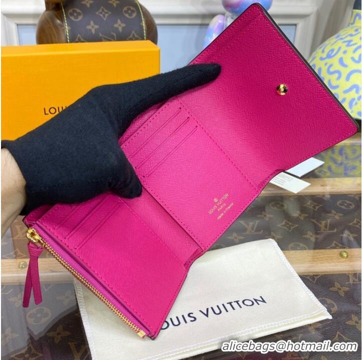 Pretty Style Louis Vuitton VICTORINE WALLET M81638 Orchidee Purple