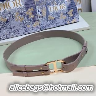 Best Grade DIOR 30 MONTAIGNE BELT Smooth Calfskin 30 MM B0306UVW