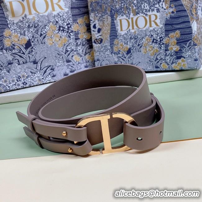 Best Grade DIOR 30 MONTAIGNE BELT Smooth Calfskin 30 MM B0306UVW