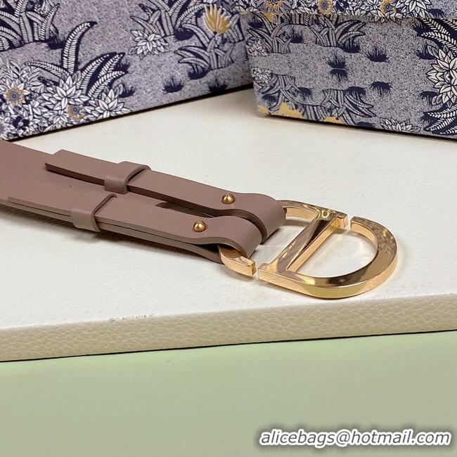 Best Grade DIOR 30 MONTAIGNE BELT Smooth Calfskin 30 MM B0306UVW