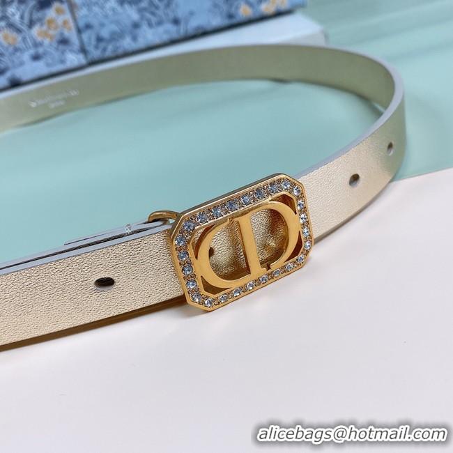 Perfect DIOR 30 MONTAIGNE CRYSTALS 15 MM BELT Smooth Calfskin B0297UWFS