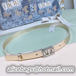 Fashion DIOR 30 MONTAIGNE CRYSTALS 15 MM BELT Smooth Calfskin B0298UWFS