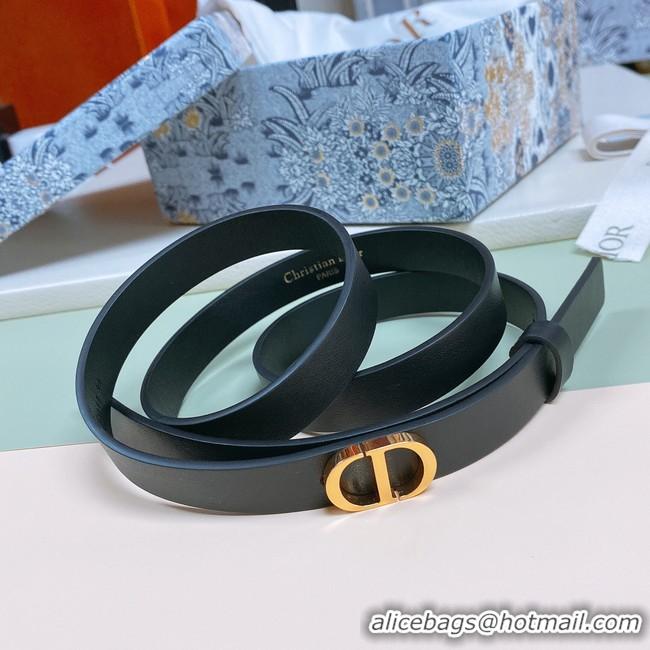 Stylish DIOR 15 MM CARO BELT Calfskin B0307UBD