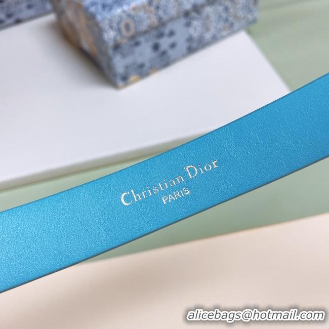 Shop Duplicate DIOR 30 MONTAIGNE REVERSIBLE BELT 20 MM Calfskin B0184UW