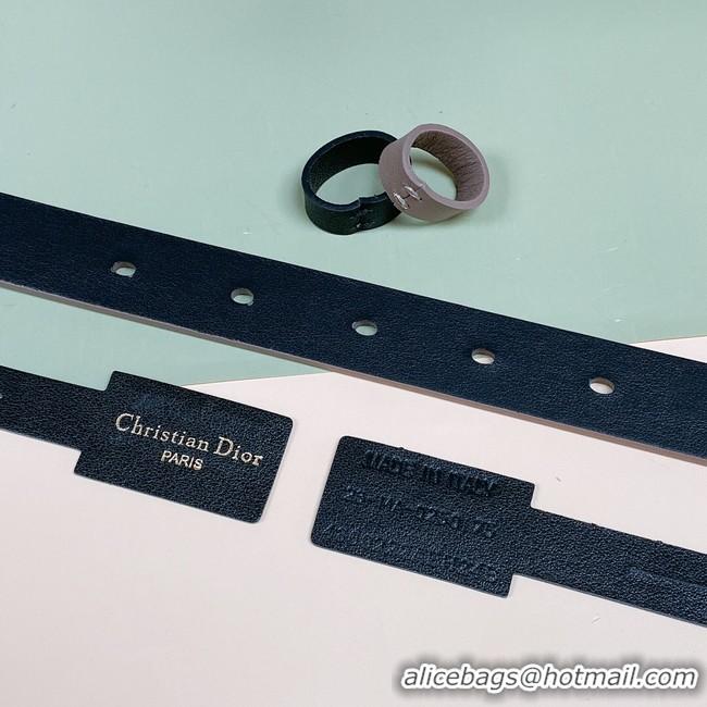 Popular Style DIOR 30 MONTAIGNE REVERSIBLE BELT Calfskin 20 MM B0179U