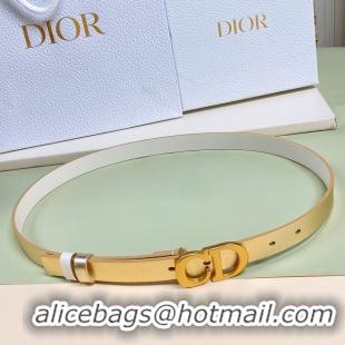 Pretty Style DIOR 30 MONTAIGNE REVERSIBLE BELT Calfskin 20 MM B0181U