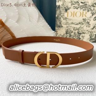 Unique Style Dior Leather Belt 30MM 2790