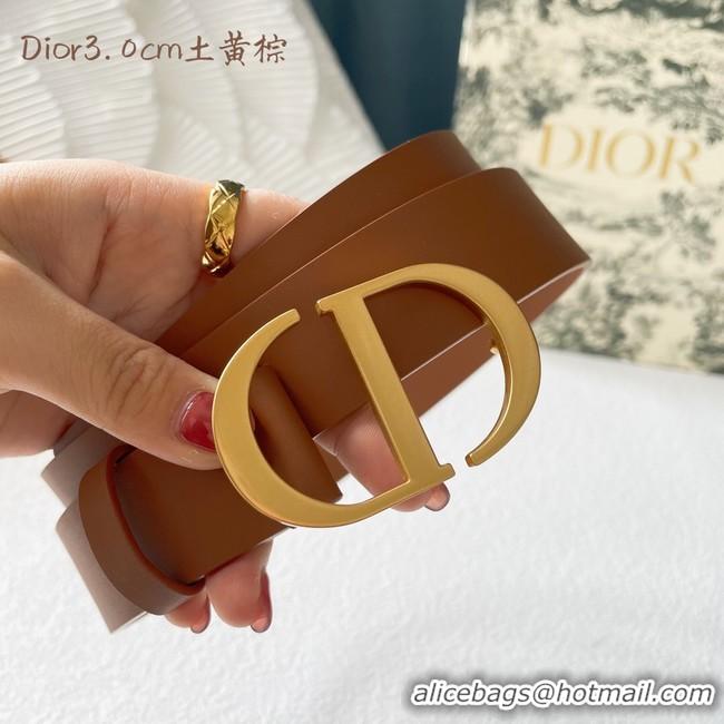 Unique Style Dior Leather Belt 30MM 2790