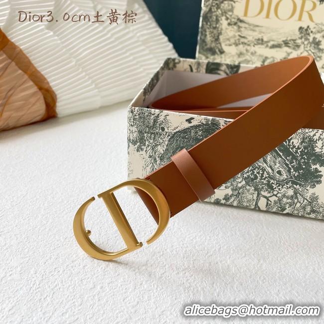 Unique Style Dior Leather Belt 30MM 2790