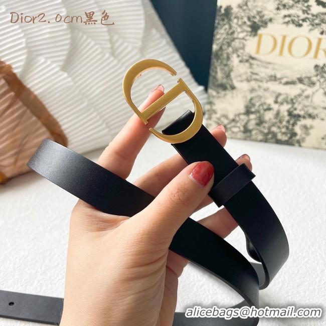 Best Product Dior Leather Belt 20MM 2795