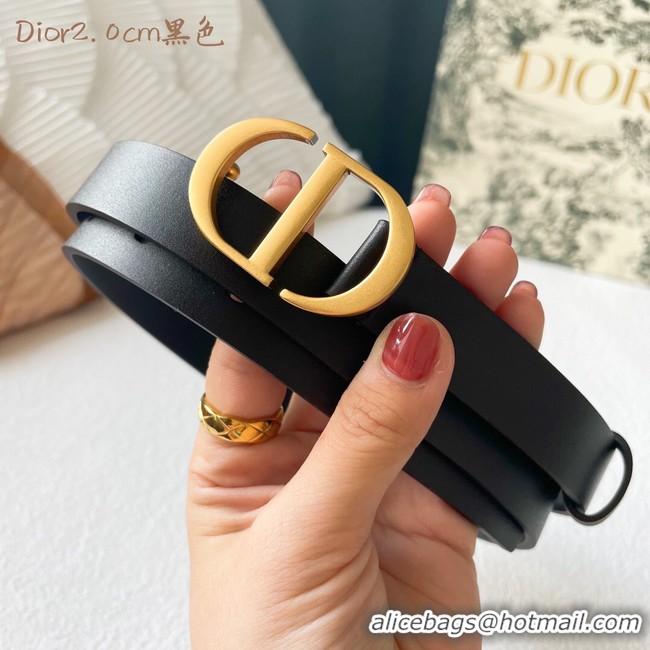 Best Product Dior Leather Belt 20MM 2795