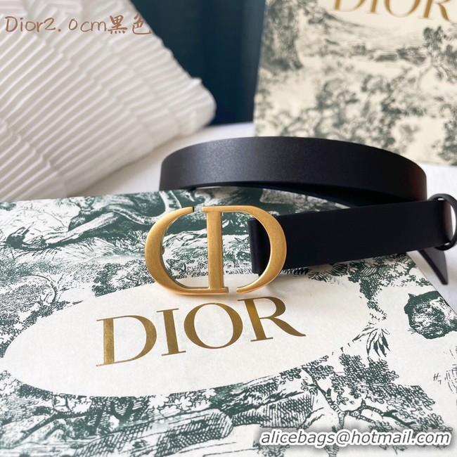 Best Product Dior Leather Belt 20MM 2795