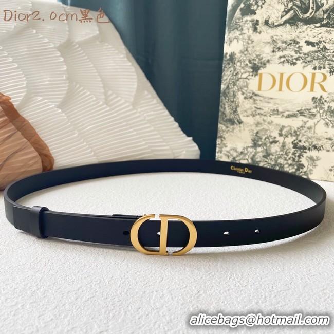 Best Product Dior Leather Belt 20MM 2795