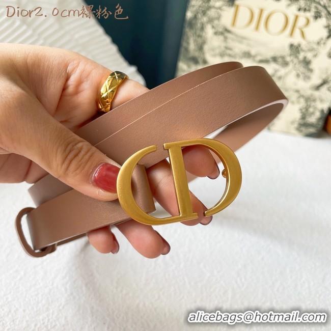 Cheapest Dior Leather Belt 20MM 2796