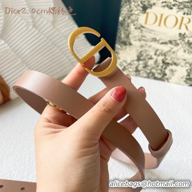 Cheapest Dior Leather Belt 20MM 2796