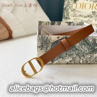 Most Popular Dior Leather Belt 20MM 2798