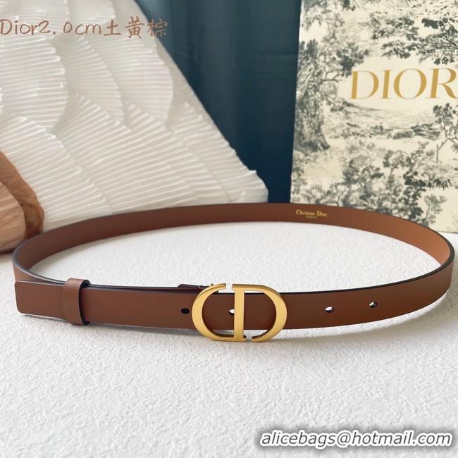 Most Popular Dior Leather Belt 20MM 2798