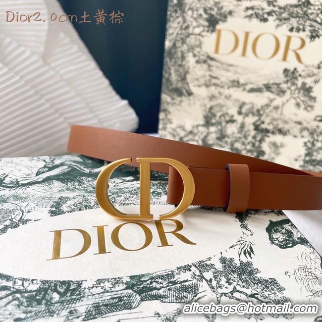 Most Popular Dior Leather Belt 20MM 2798