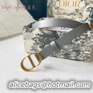 Discount Dior Leather Belt 20MM 2799