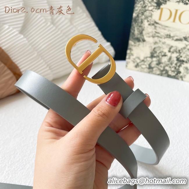 Discount Dior Leather Belt 20MM 2799