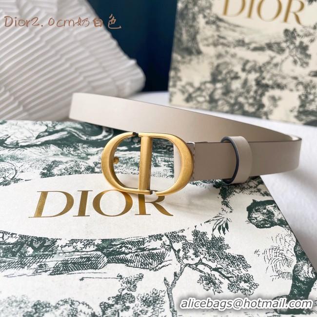 Classic Hot Dior Leather Belt 20MM 2800