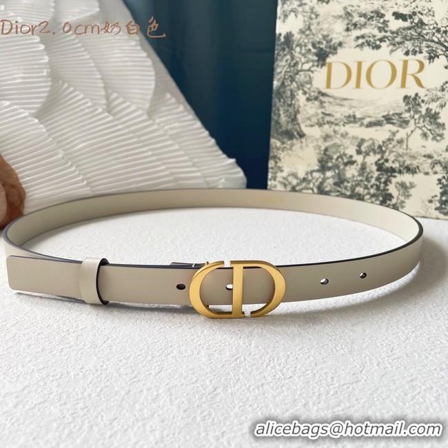 Classic Hot Dior Leather Belt 20MM 2800