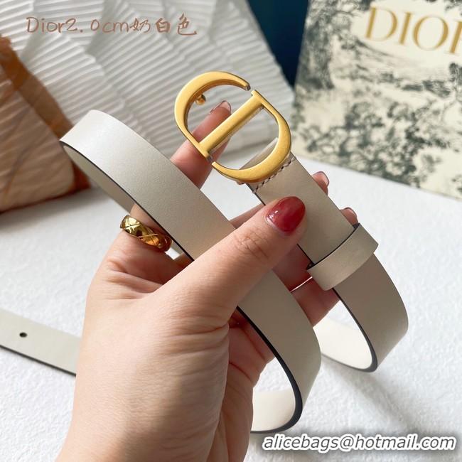 Classic Hot Dior Leather Belt 20MM 2800