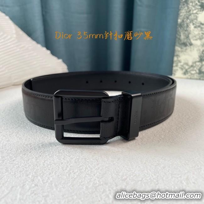 Sophisticated Dior calf leather 35MM BELT M0471S