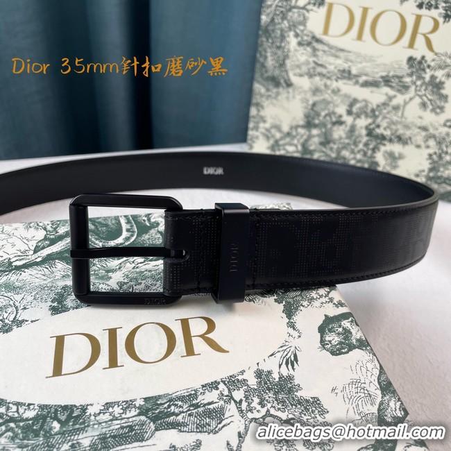 Sophisticated Dior calf leather 35MM BELT M0471S