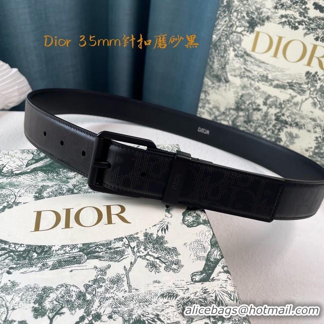 Sophisticated Dior calf leather 35MM BELT M0471S