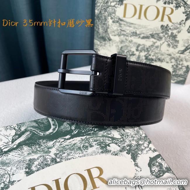 Sophisticated Dior calf leather 35MM BELT M0471S