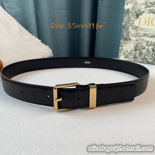 Good Quality Dior calf leather 35MM BELT M0472S