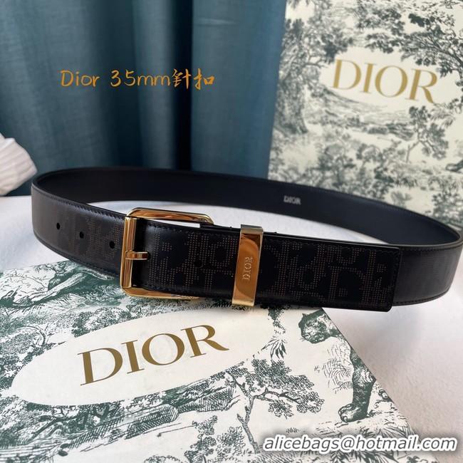 Good Quality Dior calf leather 35MM BELT M0472S