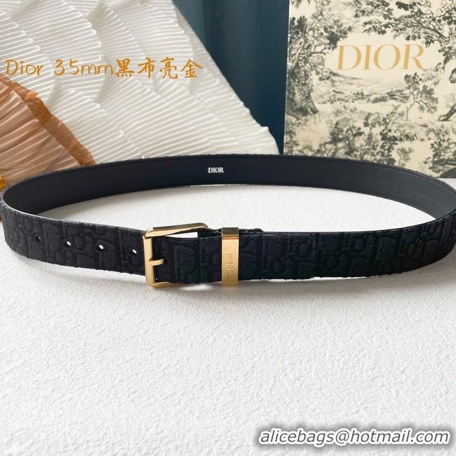 Grade Quality Dior calf leather 35MM BELT 2801