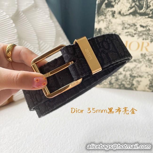 Grade Quality Dior calf leather 35MM BELT 2801