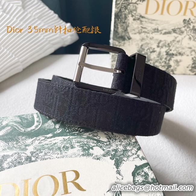 Duplicate Dior calf leather 35MM BELT 2802