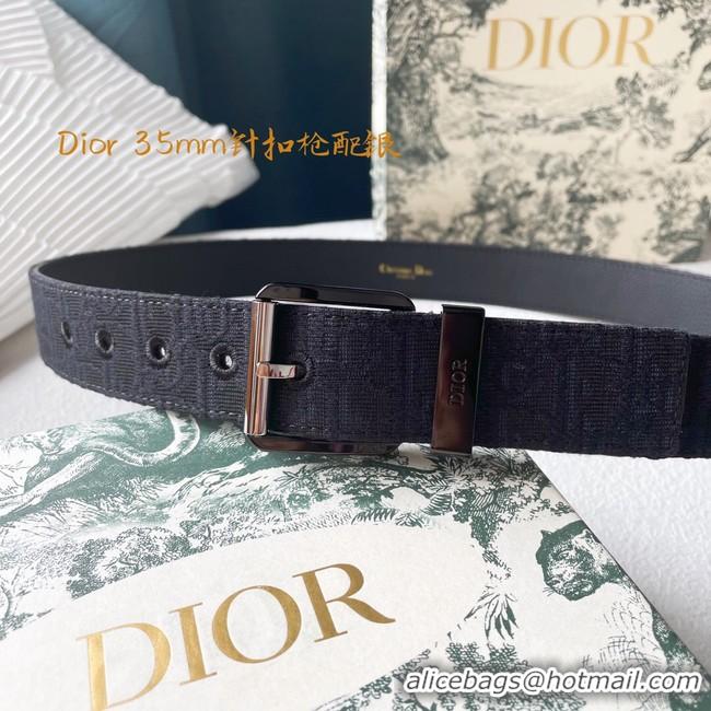 Duplicate Dior calf leather 35MM BELT 2802