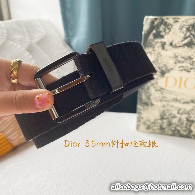 Duplicate Dior calf leather 35MM BELT 2802