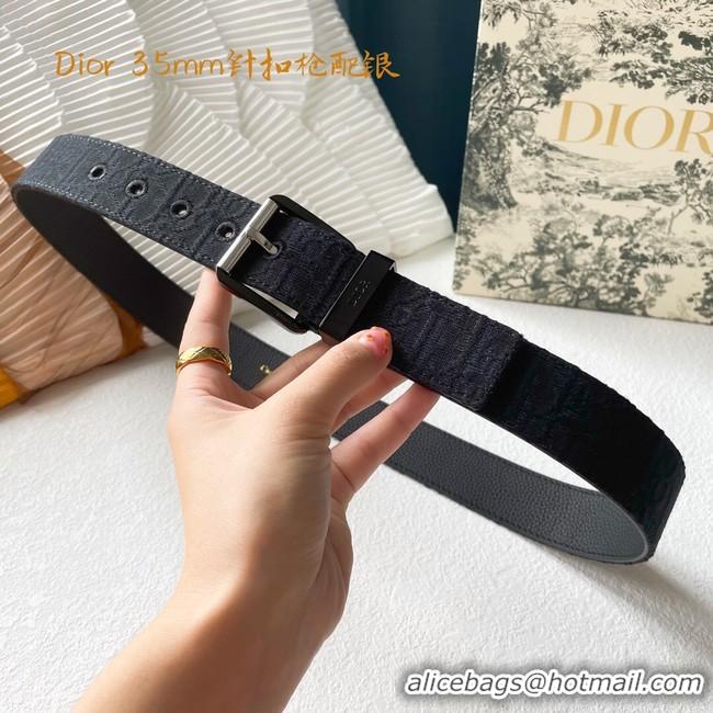 Duplicate Dior calf leather 35MM BELT 2802