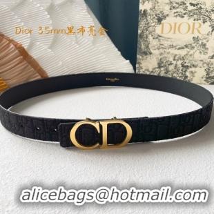 Pretty Style Dior calf leather 35MM BELT 2805