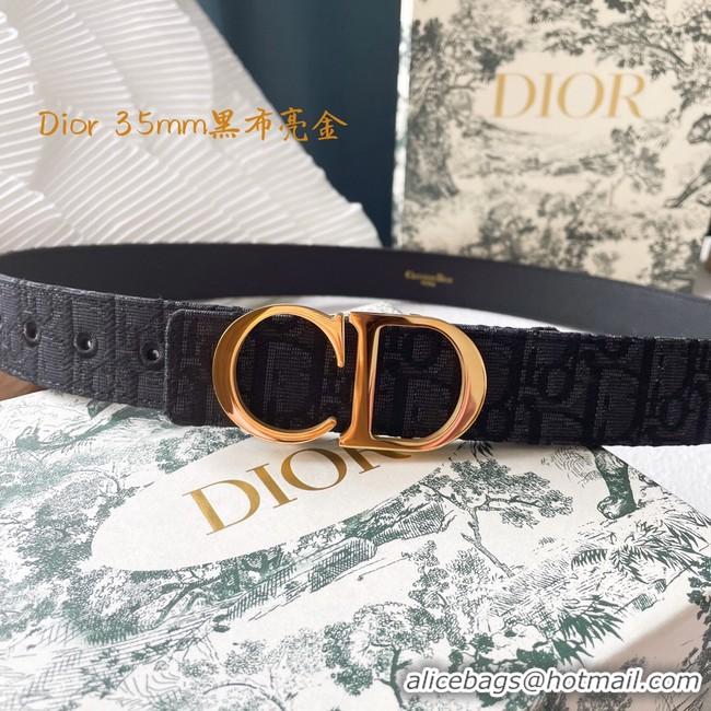 Pretty Style Dior calf leather 35MM BELT 2805