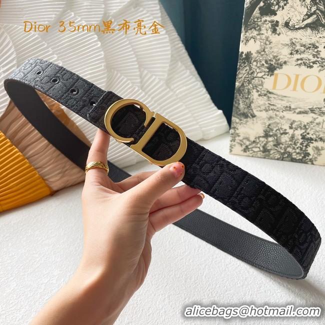 Pretty Style Dior calf leather 35MM BELT 2805