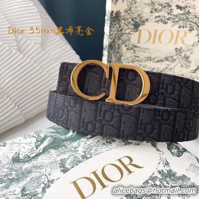 Pretty Style Dior calf leather 35MM BELT 2805