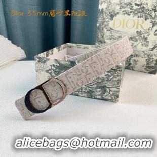 Luxurious Dior calf leather 35MM BELT 2808